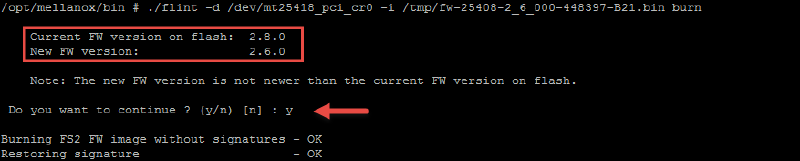 Apply Firmware Update to ESXI03